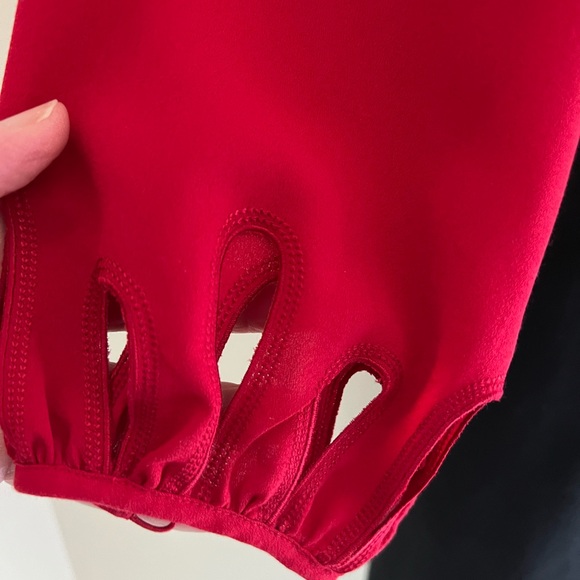 White House Black Market Red and White Dress Size 2 - Picture 7 of 9